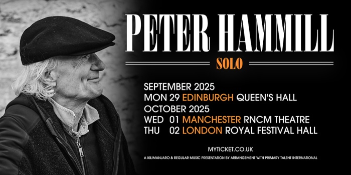 Peter Hammill Tour UK 2025