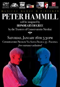Peter Hammill Piacenza 2016