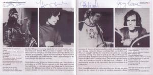 Van der Graaf Generator autographs, St.Petersburg, Russia, 25.10.2005