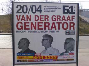 Van der Graaf Generator - Tour 2008, Moscow